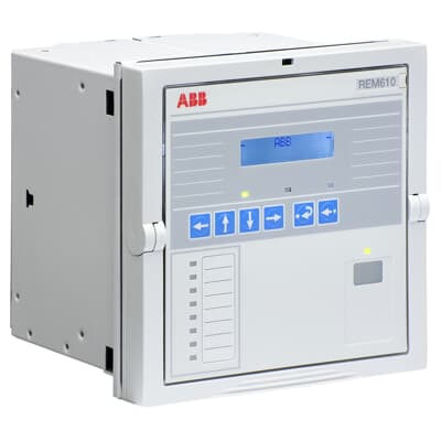 Rơ le kỹ thuật số ABB bảo vệ động cơ REM610 , nguồn 110-220VDC