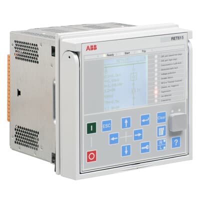 Rơ le kỹ thuật số ABB RET615 IEC bảo vệ và điều khiển máy biến áp